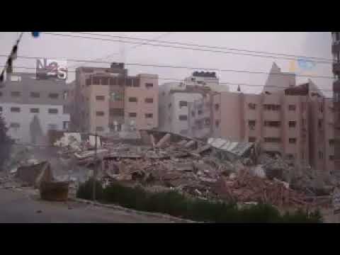 Israel bombardeia a Faixa de Gaza 9/8/18