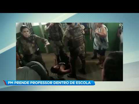 Professor é preso dentro de escola em Uberlândia