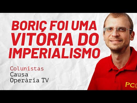 Boric foi uma vitória do imperialismo - Colunistas da COTV | Henrique Áreas