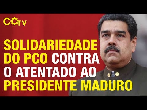 Solidariedade do PCO contra o atentado ao presidente Maduro