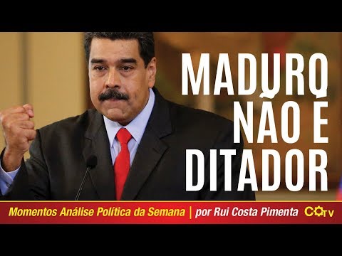Maduro não é ditador