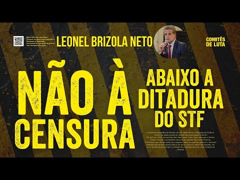 Leonel Brizola Neto, denuncia ataque arbitrário feito pelo STF ao PCO
