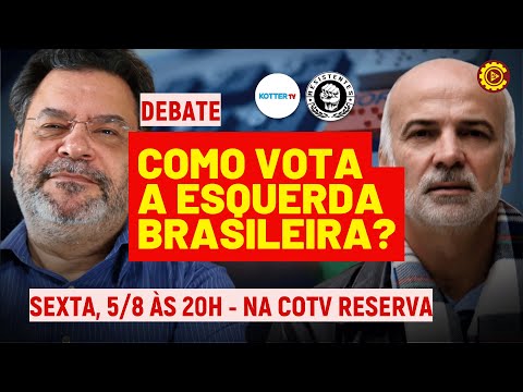Como vota a esquerda brasileira? Debate entre Rui Costa Pimenta e Nildo Ouriques | 05/08/22