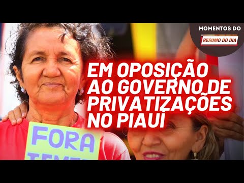 Lourdes Melo é a representante do PCO ao governo do Piauí | Momentos do Resumo do Dia