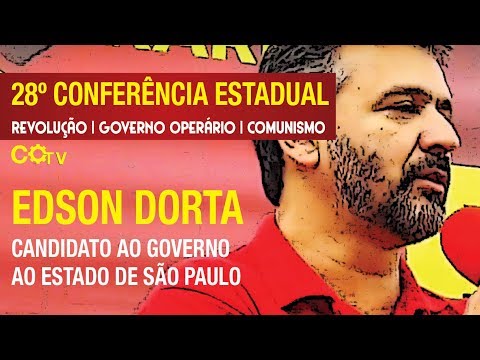 Edson Dorta, candidato a governador do Estado de São Paulo