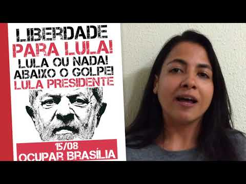 Professora Érika Nunes: "Vamos demonstrar nossa força e derrotar o Golpe de Estado"