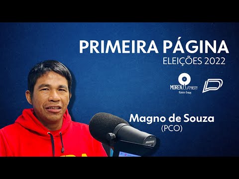 Ao vivo: entrevista com Magno Souza (PCO)