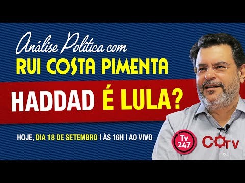 Haddad é Lula? - retransmissão da Análise Política da TV 247 - 18/9/18