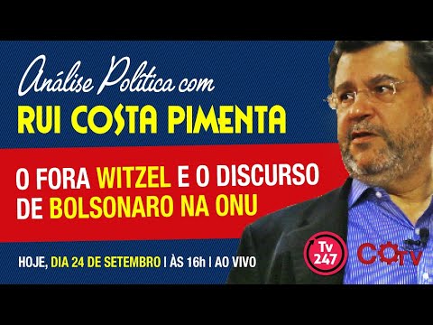 O Fora Witzel e o discurso de Bolsonaro na ONU | Transmissão da Análise na TV 247 - 24/9/19