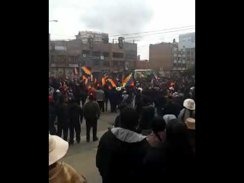 Povo boliviano clama: Ahora si! Guerra civil!