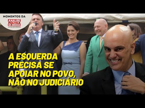 A esquerda que pede cassação do registro de Bolsonaro devido aos atos de 7 de setembro | Momentos