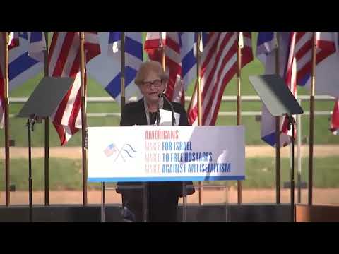 Deborah Lipstadt speech at DC Rally for Israel 2023