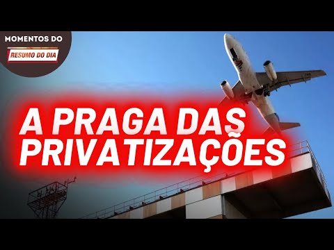 Bloco de aeroportos brasileiros é vendido em leilão | Momentos do Resumo do Dia