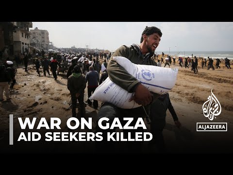 ‘Massacre’: Dozens killed by Israeli fire in Gaza while collecting food aid
