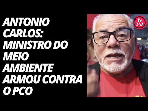 Antônio Carlos, do PCO, fala sobre episódio com ministro da Agricultura