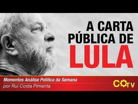 A carta pública de Lula