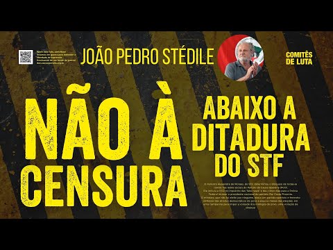 João Pedro Stédile, membro da coordenação do MST, denuncia arbitrariedade do STF