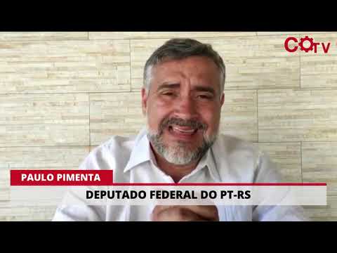 Deputado Paulo Pimenta, do PT-RS, envia mensagem de apoio ao DCO
