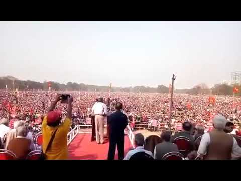 Índia: Partido Comunista leva 1 milhão de pessoas a manifestação contra o governo