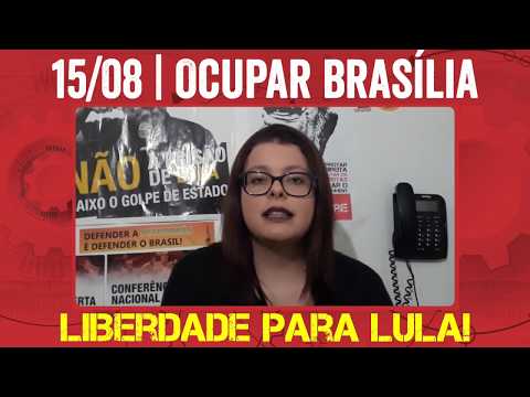 Jade Sinhorelli, dia 15 de agosto acupar Brasília