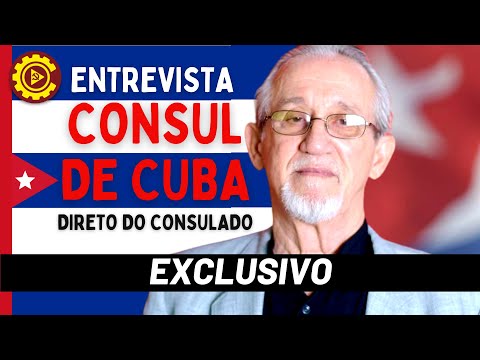 EXCLUSIVO: entrevista com o cônsul de Cuba, Pedro Monzón Barata - 25/11/21