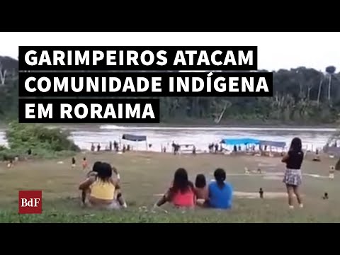Garimpeiros armados chegam de barco e atacam comunidade indígena em Roraima
