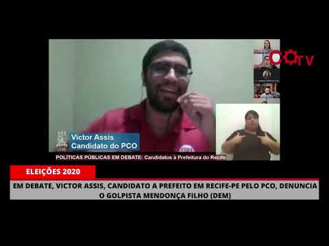 Candidato do PCO em Recife denuncia Mendonça Filho (DEM) e é censurado em debate
