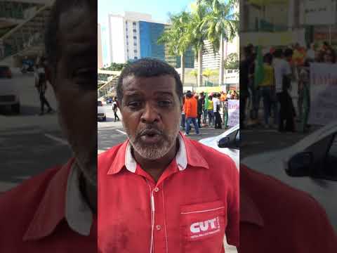 Presidente da CUT/BA, Cedro Silva, se coloca a favor da greve geral para defender a Petrobrás