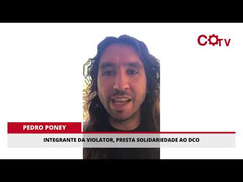 Pedro Poney, da Violator, presta solidariedade ao DCO