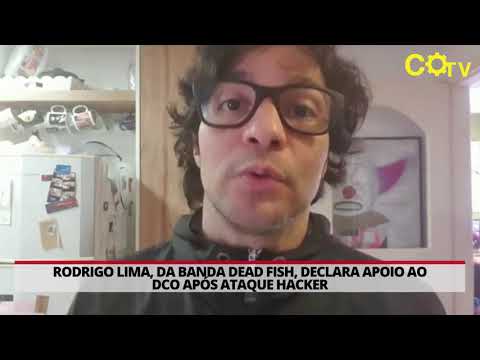 Rodrigo Lima, da banda Dead Fish, manda mensagem de apoio ao PCO após ataque hacker