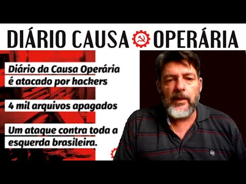 Entenda o ataque hacker ao Diário Causa Operária e por que apoiar o DCO, com Carlos Guida (PCO-RJ)