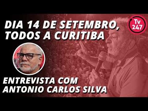 Dia 14 de setembro, todos a Curitiba - Entrevista com Antonio Carlos Silva