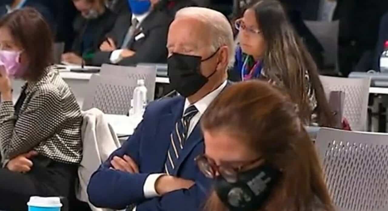 joe biden dorme cop26 01112021202331275
