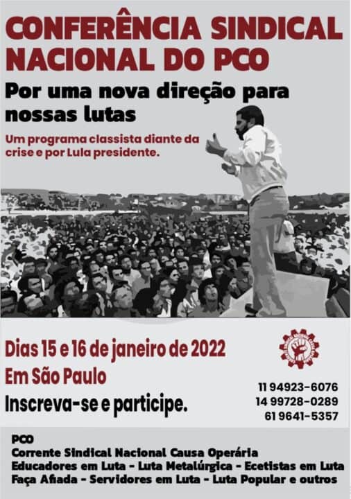 cartaz conferência