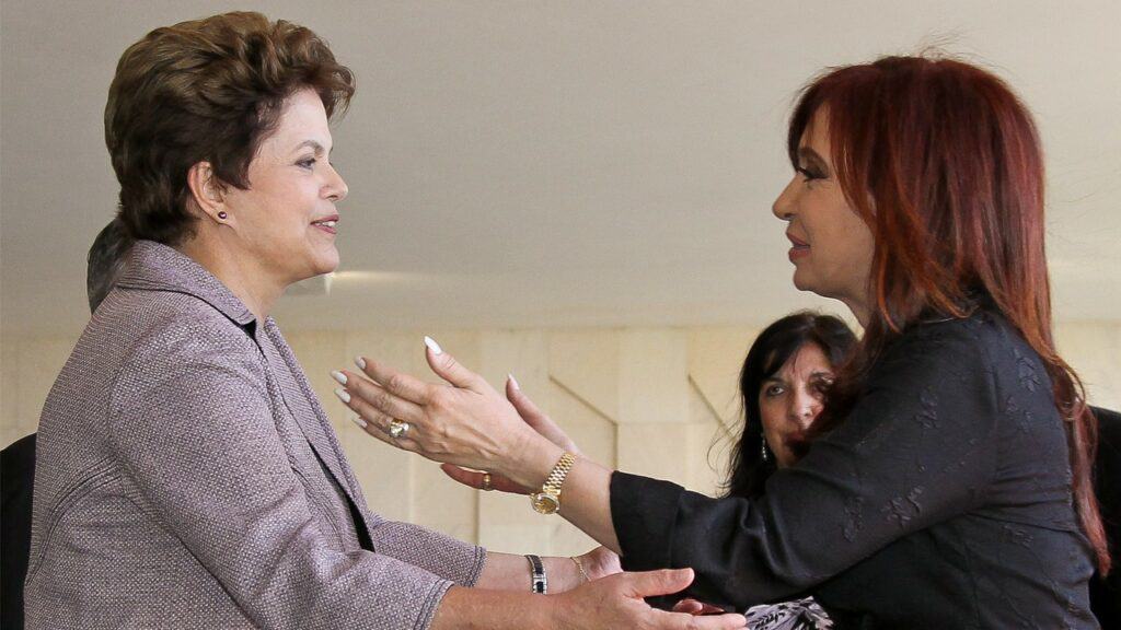 Dilma e Cristina Kirchner