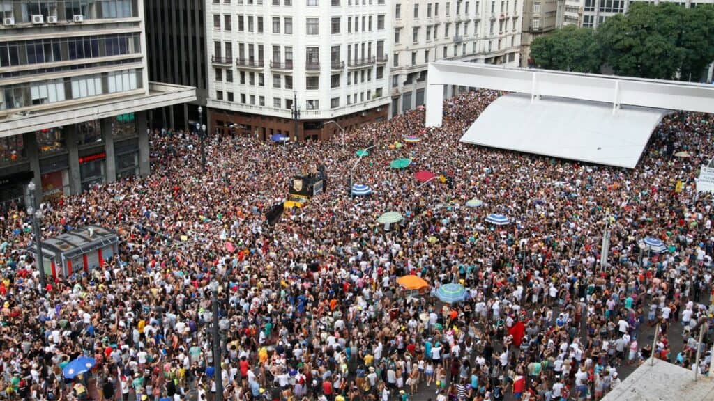 Carnaval de rua em SP