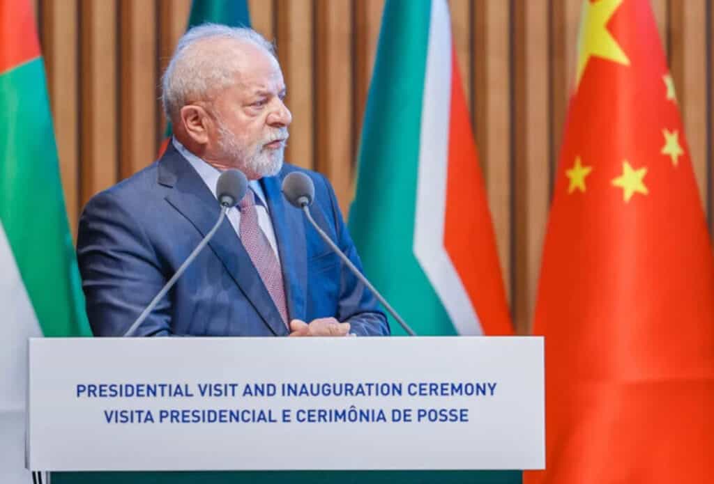 Lula na China