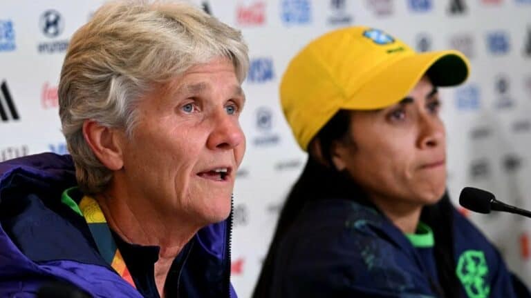 Pia Sundhage e Marta