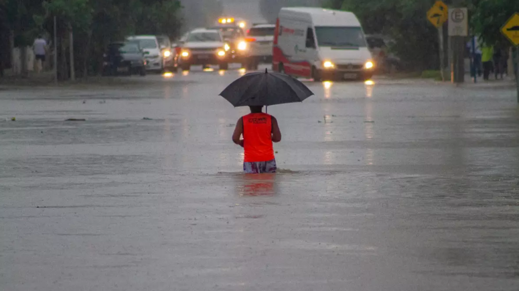 Chuva no Rio Grande do Sul