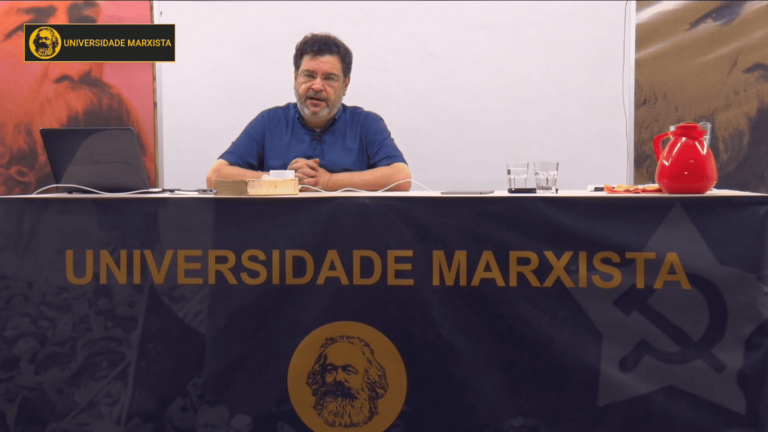 Rui Costa Pimenta ministra curso da Universidade Marxista