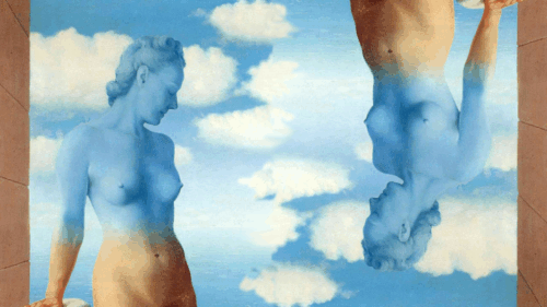 Montagem sobre Magritte