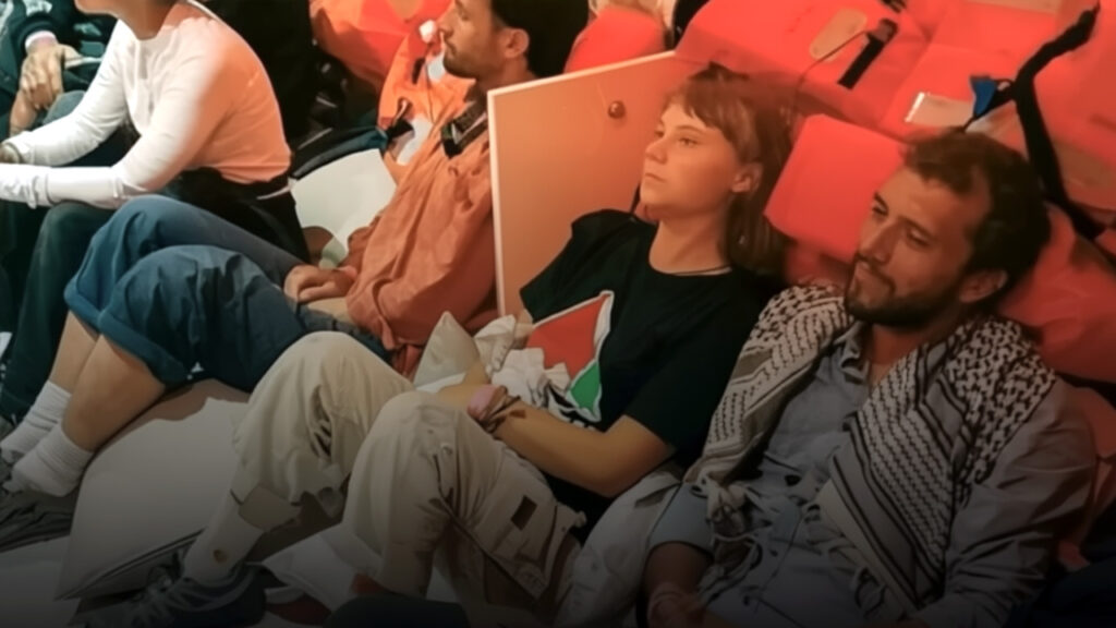 Greta Thunberg e Thiago Ávila