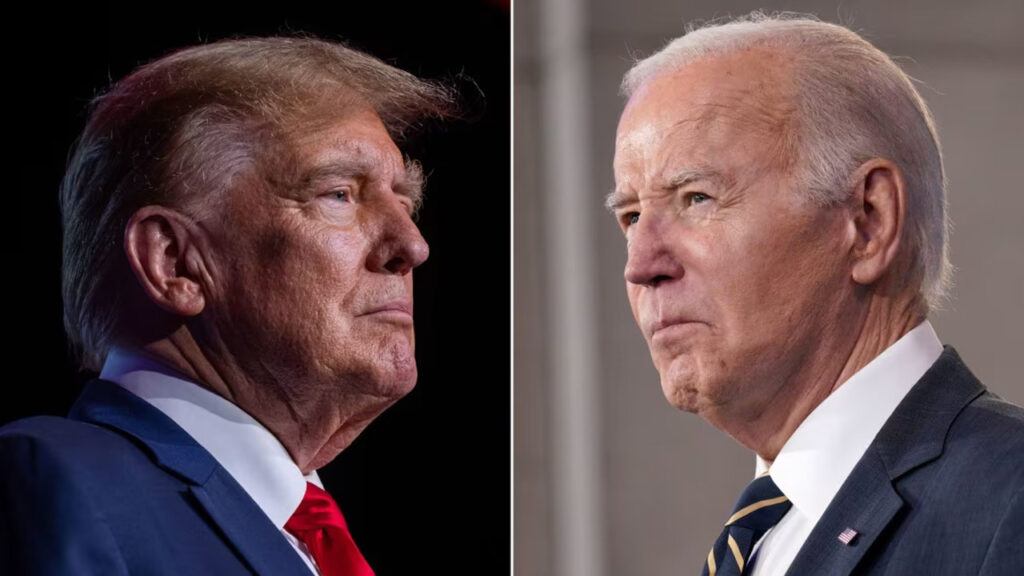 Trump e Biden