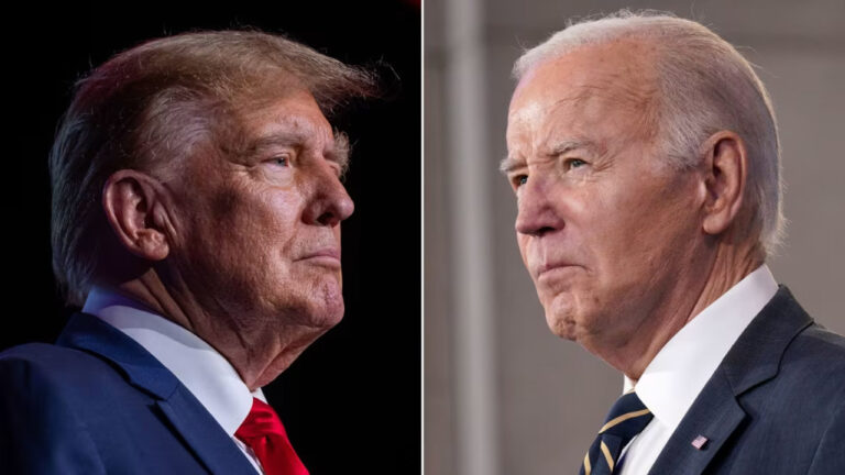 Trump e Biden