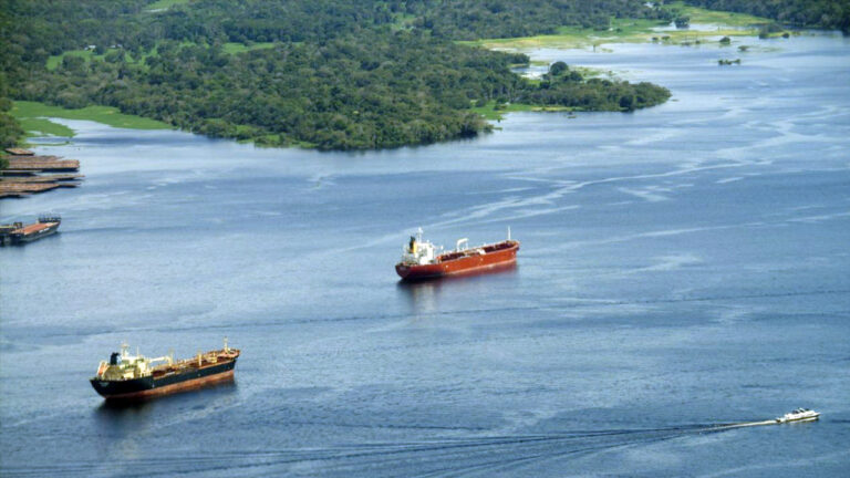 navegação no Amazonas