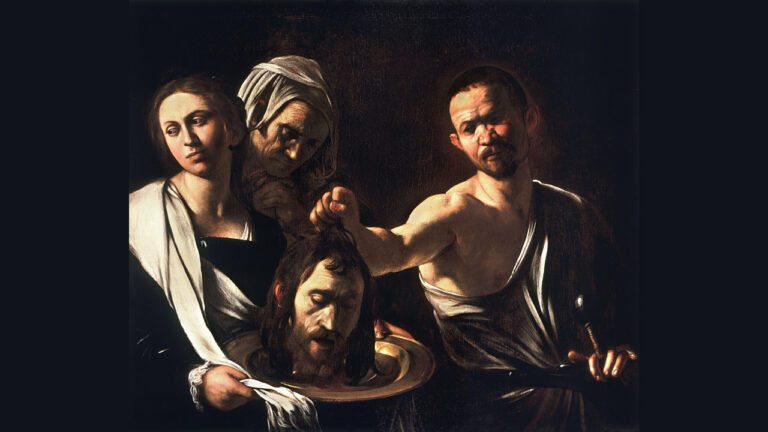 A decapitação de São João Batista - Caravaggio (1607)