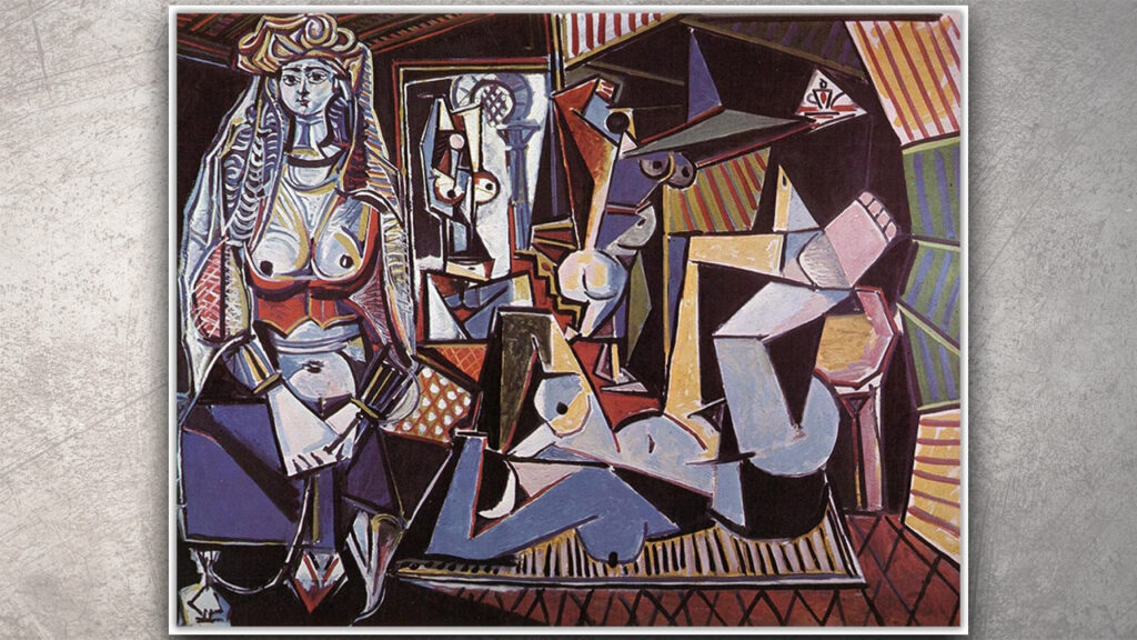As mulheres de Argel - Pablo Picasso (1954-1955)