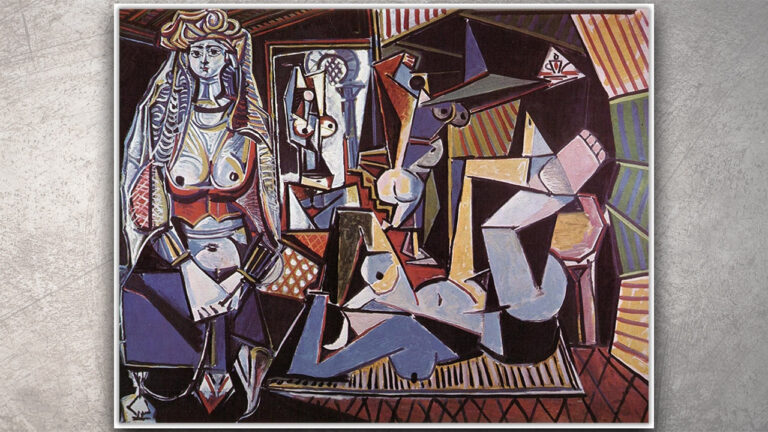 As mulheres de Argel - Pablo Picasso (1954-1955)