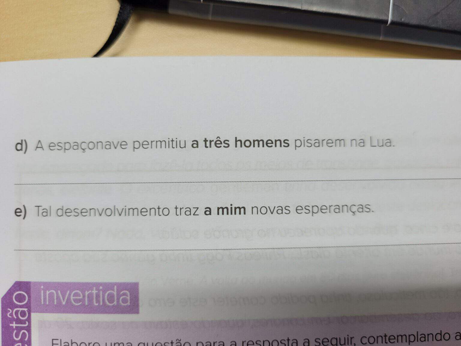 Pronomes pessoais do caso reto e do caso oblíquo