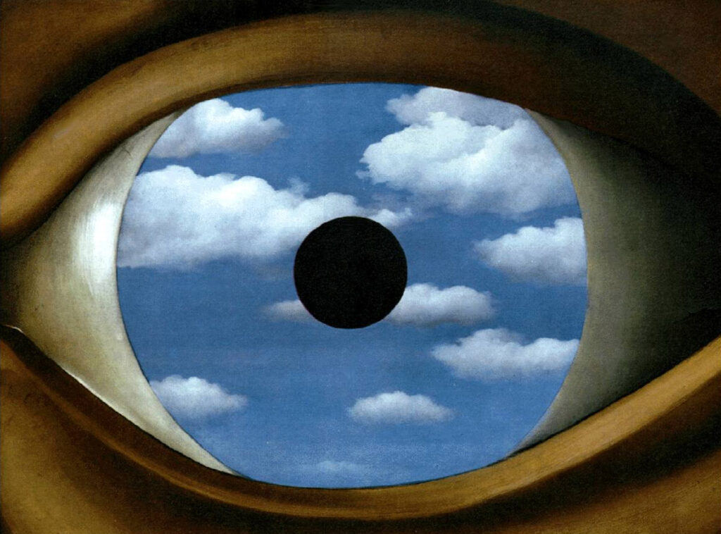Falso Espelho (1928) - René Magritte